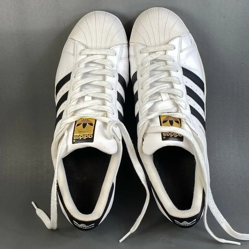 Adidas Superstar sneaker shoes mens size 13_6